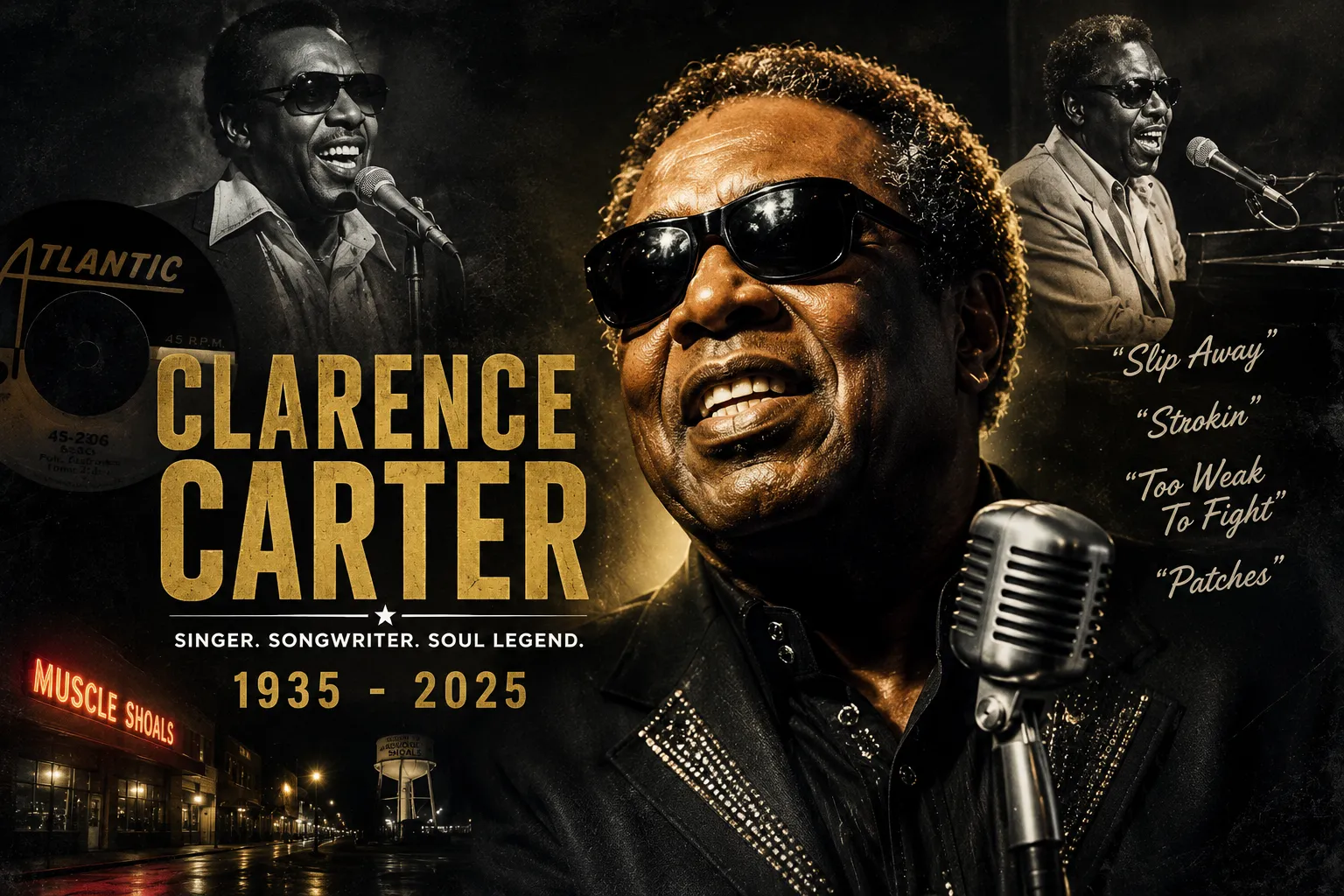 Clarence Carter, Soul Hitmaker Behind ‘Slip Away’ and ‘Strokin’, Dies at 90