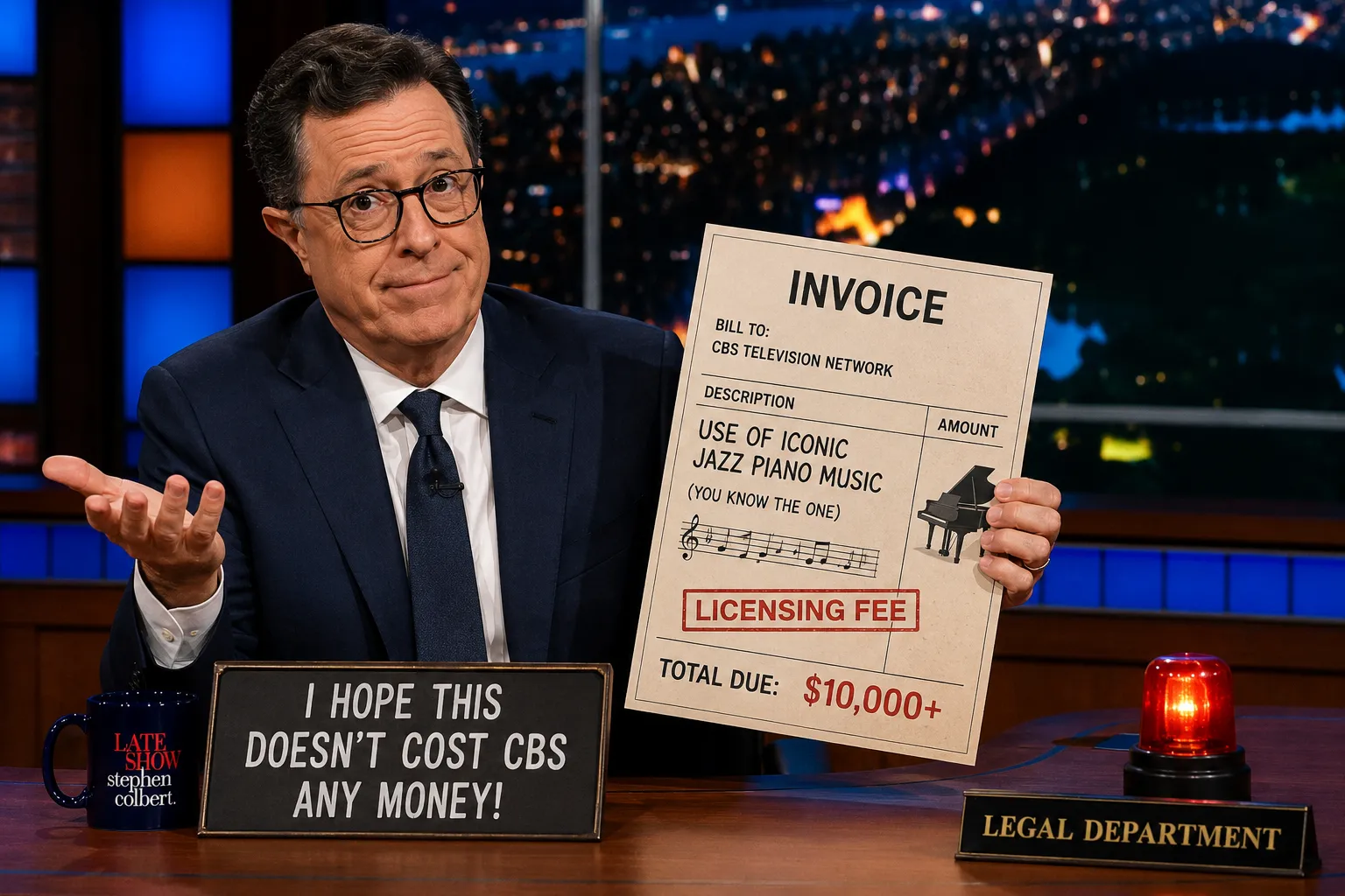 Stephen Colbert Jokes About ‘Peanuts’ Music During Finale: ‘I Hope This Doesn’t Cost CBS Any Money!
