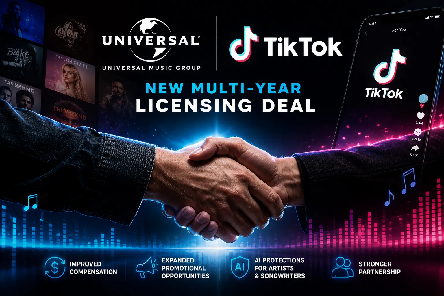 Universal Music and TikTok End Turbulent Standoff With New Multi-Year Deal