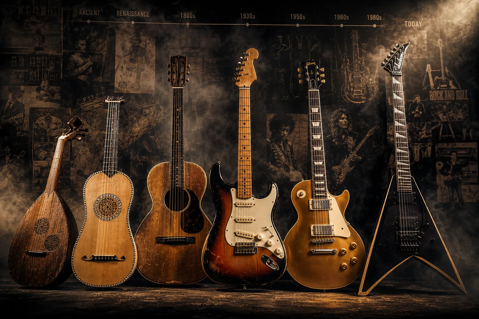 The Complete History of the Guitar: From Ancient Strings to Modern Music