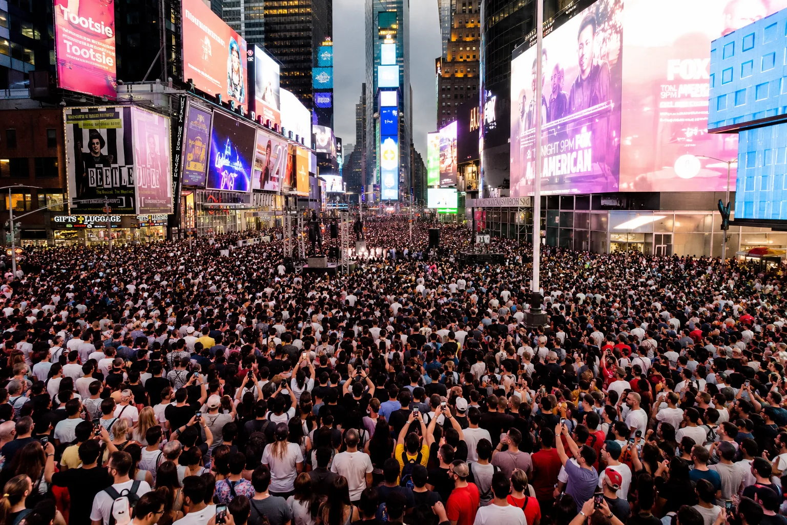 Madonna Surprises Fans With Times Square Pop-Up Concert to Launch New Era