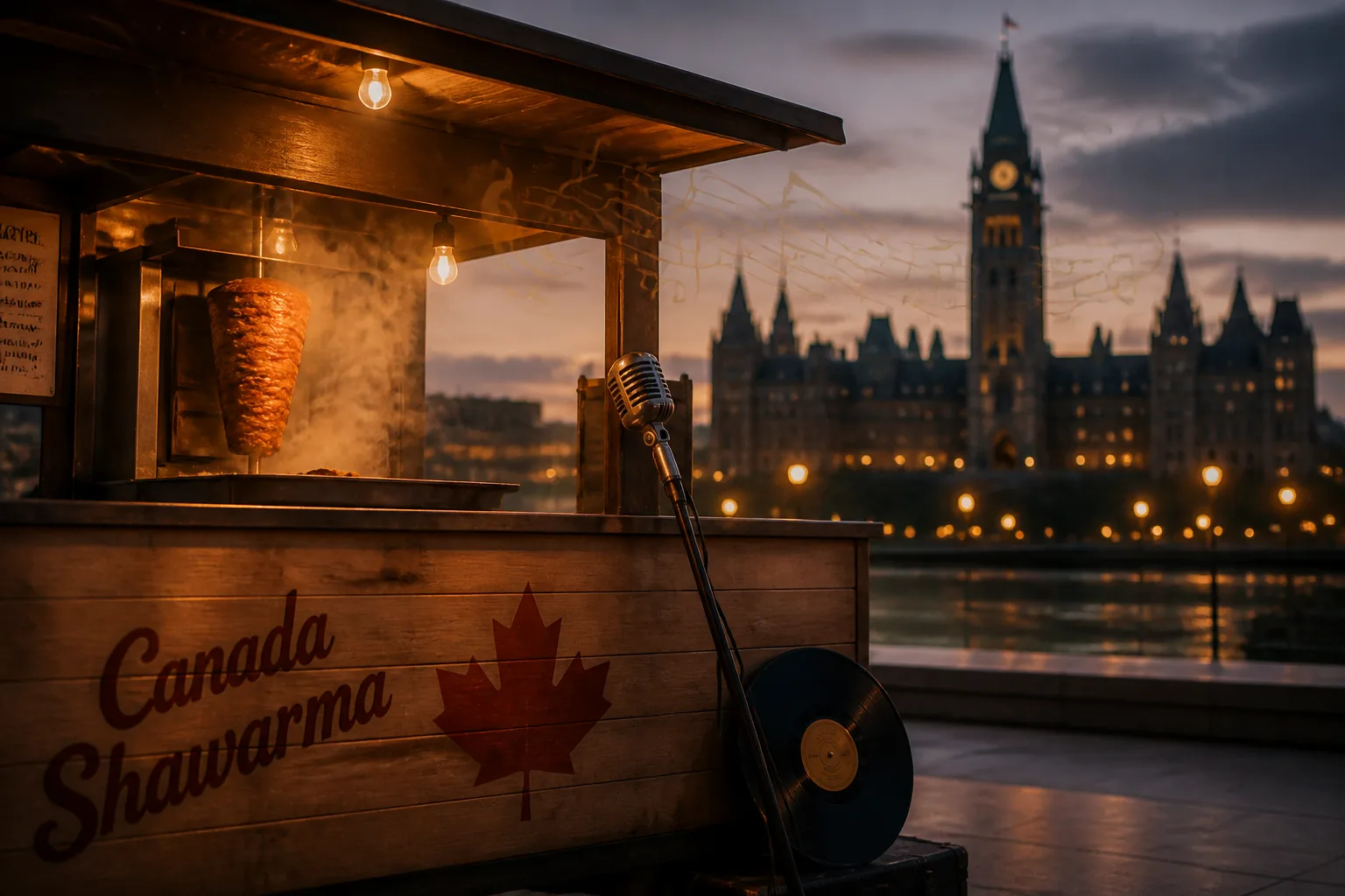 Xav Trudeau Headlines Ottawas Shawarma Festival, Blending Politics and R&B
