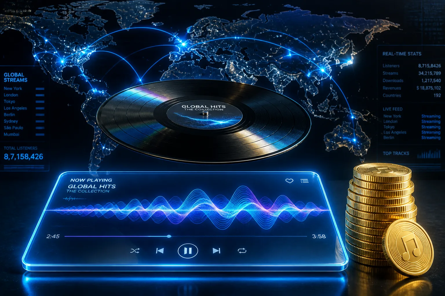 Music Industry 2025: Streaming Dominates, Vinyl Surges, and Global Revenue Hits New Highs