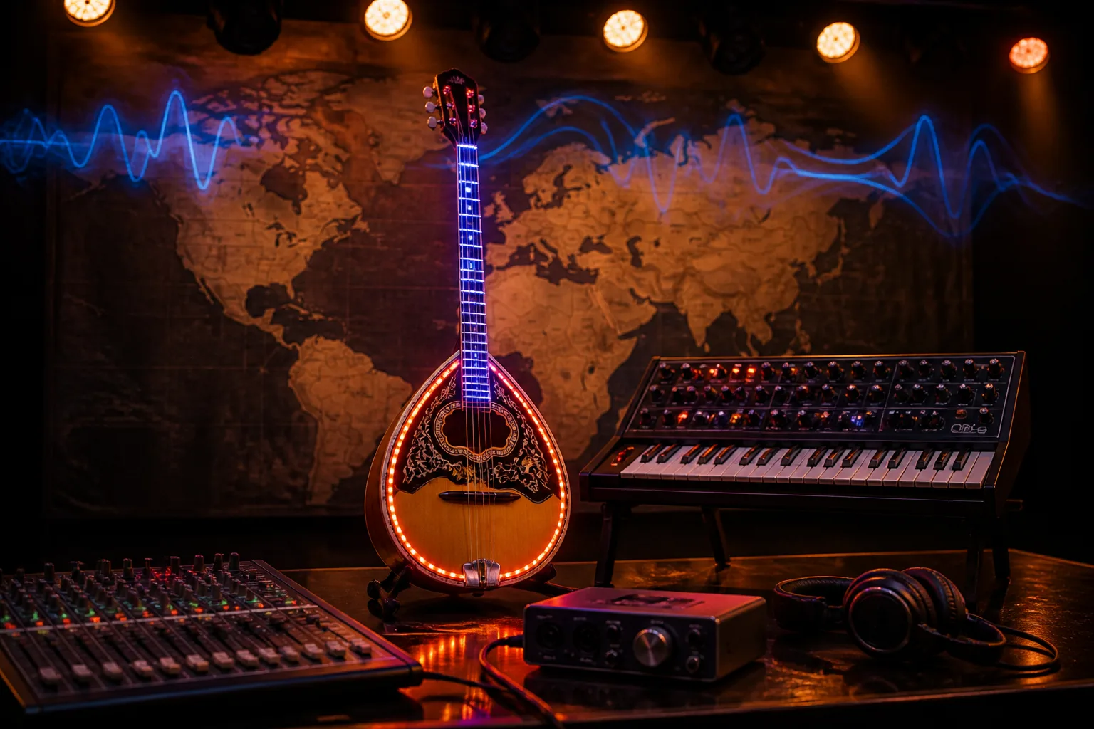 Zehavi Blends Bouzouki and Electronic Beats, Eyes Global Expansion with New Live Concept