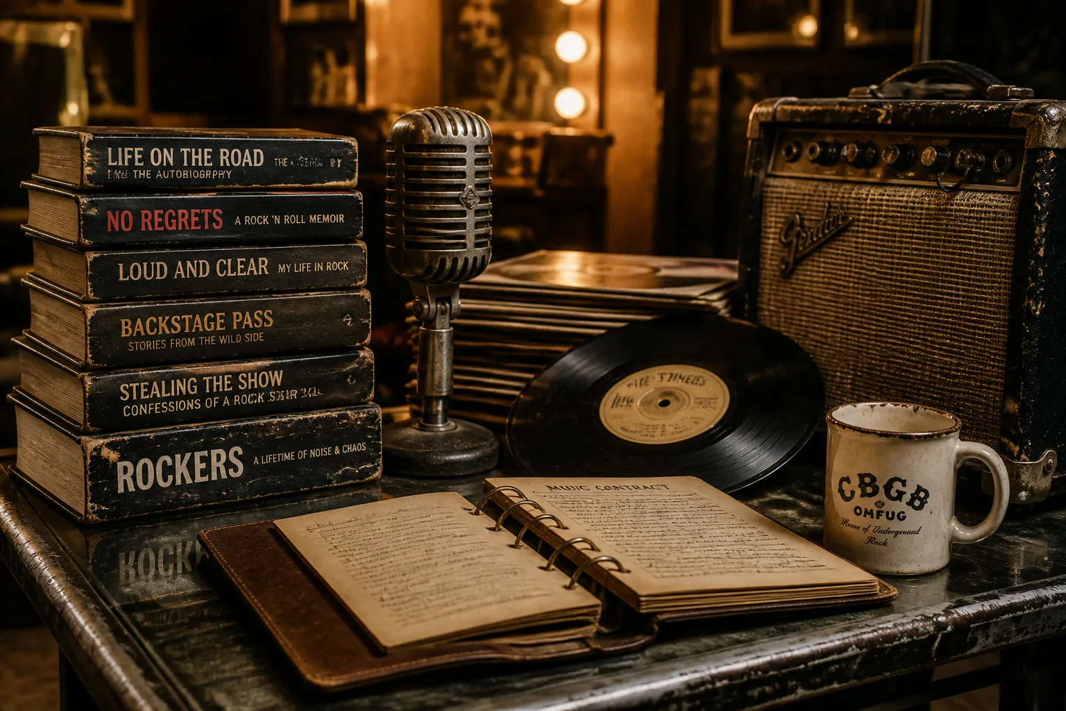 Rock Memoirs Unveil the Hidden Truths of the Music Business