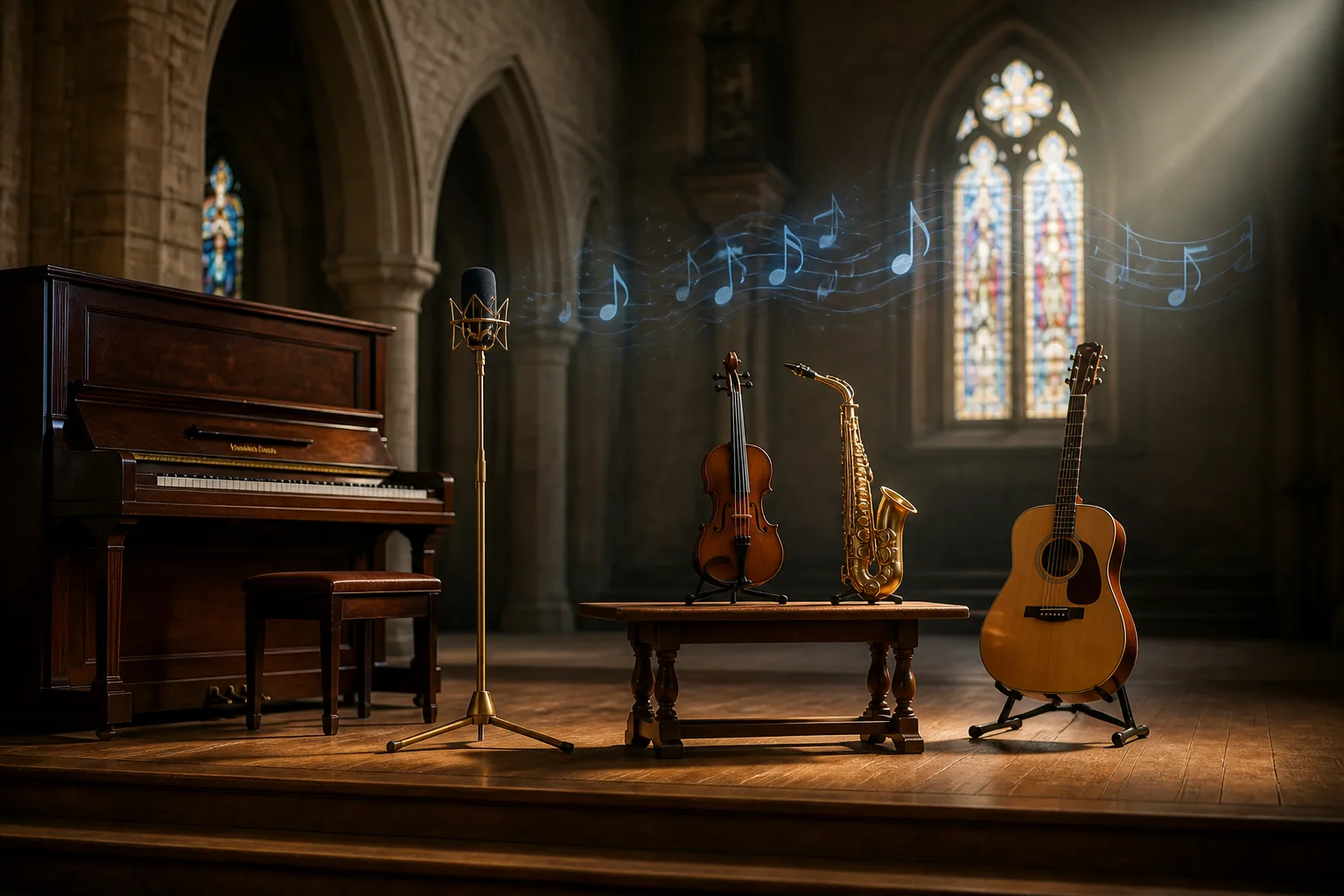 Mark Miller and Julian Wamble to Perform New Art Songs at Old Whaling Church on July 31