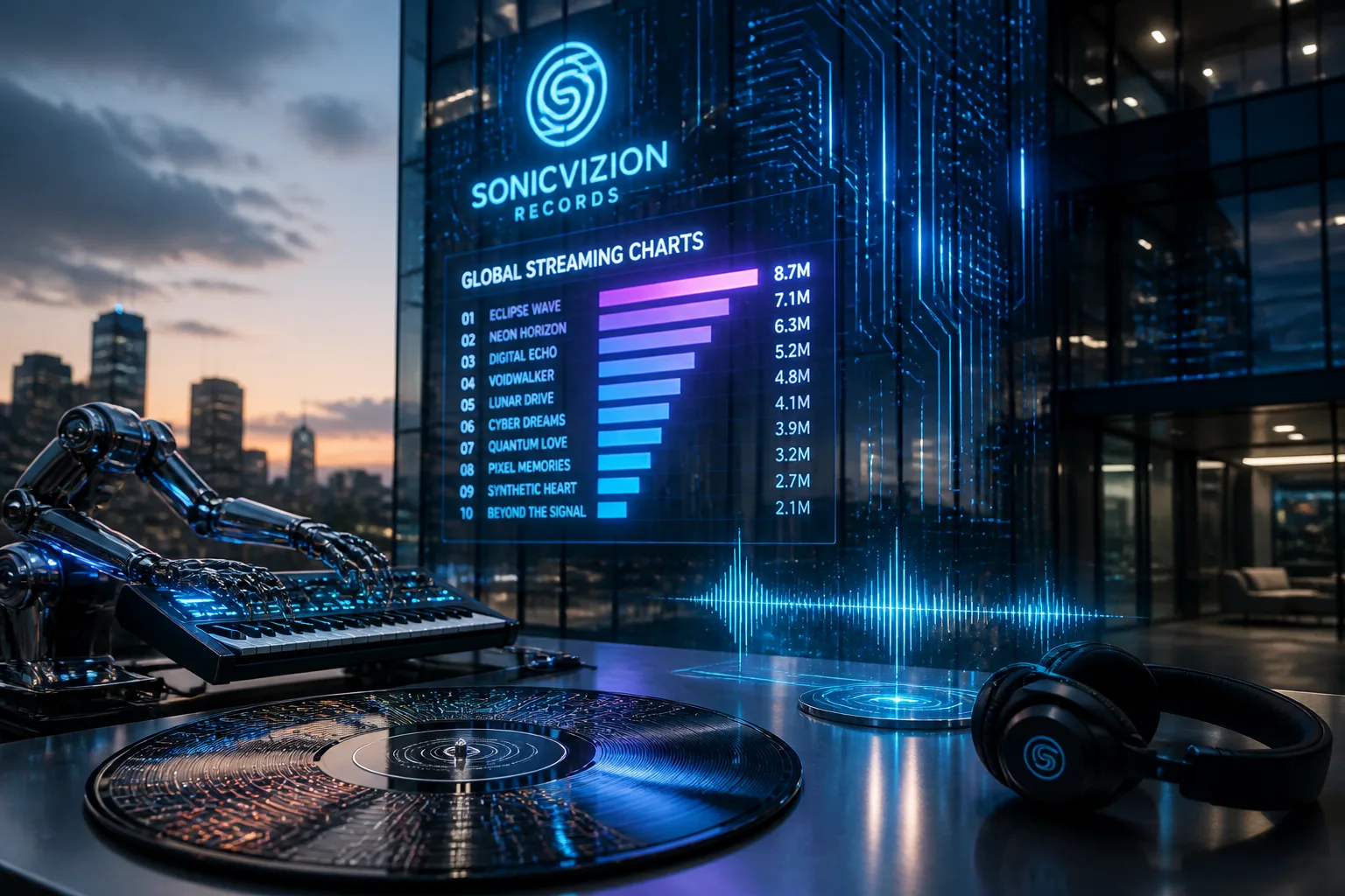 Major Record Labels Propose New Chart Rules for AI-Generated Music