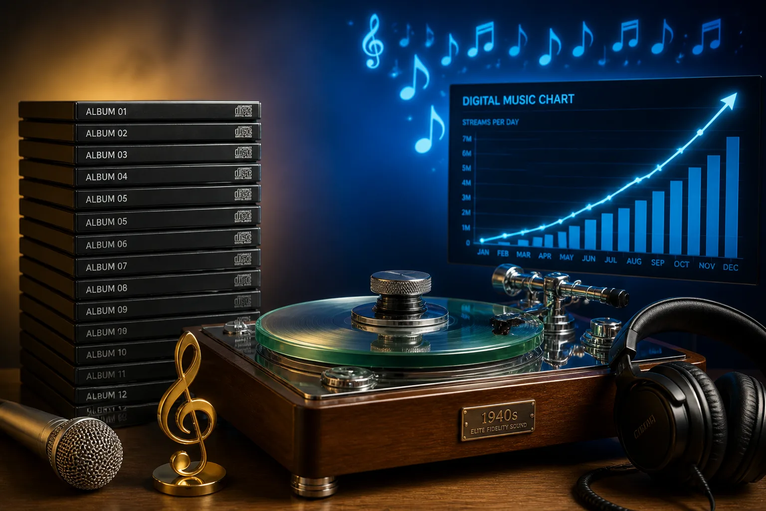 U.S. Recorded Music Revenue Hits $6 B in First Half of 2026, CD Sales Surge