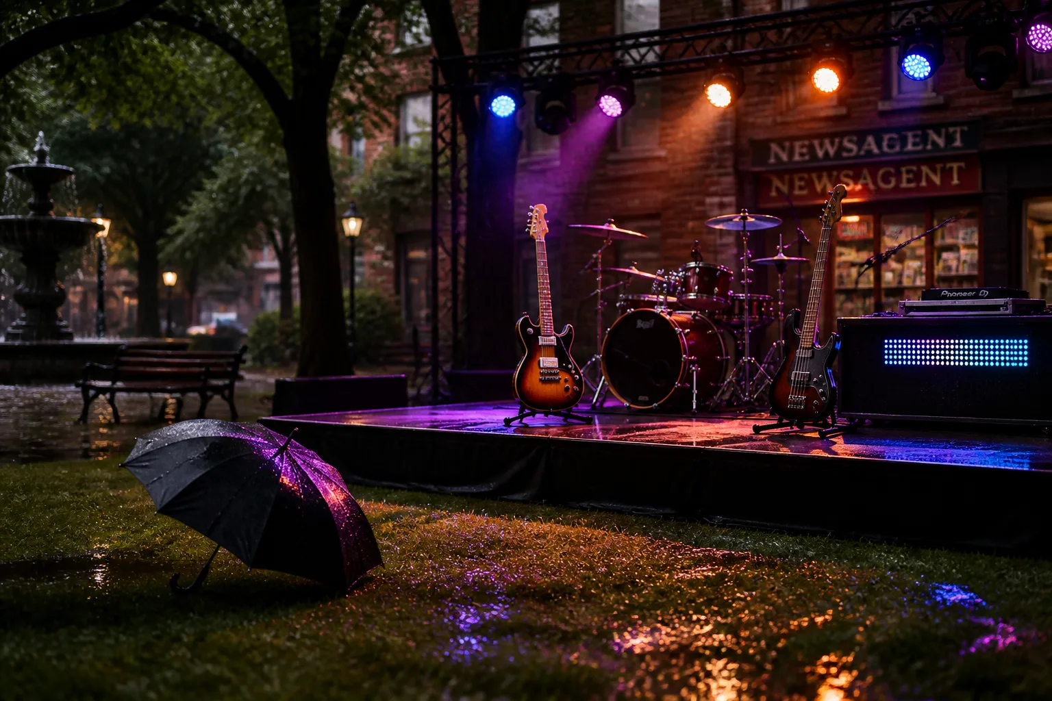 RALLY Festival 2026: Southwark Park Showcases Dexter In The Newsagent, YHWH Nailgun, and Blood Orange in a Rainy All-Dayer